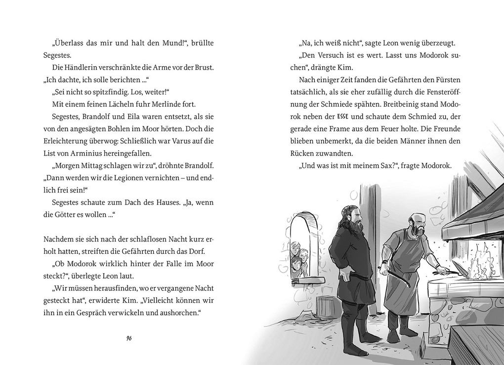 Weitere Ansicht: Die Zeitdetektive, 8, Der Hinterhalt für Varus | Fabian Lenk