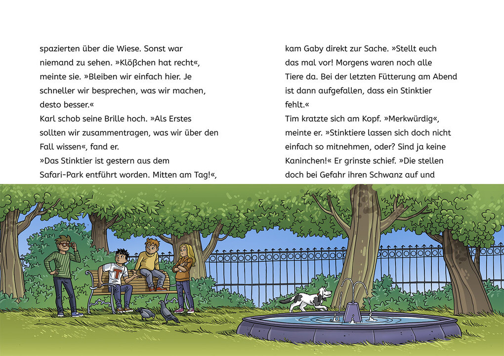 Weitere Ansicht: TKKG Junior, 4, Wildes Tierchaos | Christine Haas