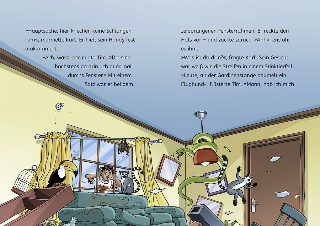 Weitere Ansicht: TKKG Junior, 4, Wildes Tierchaos | Christine Haas