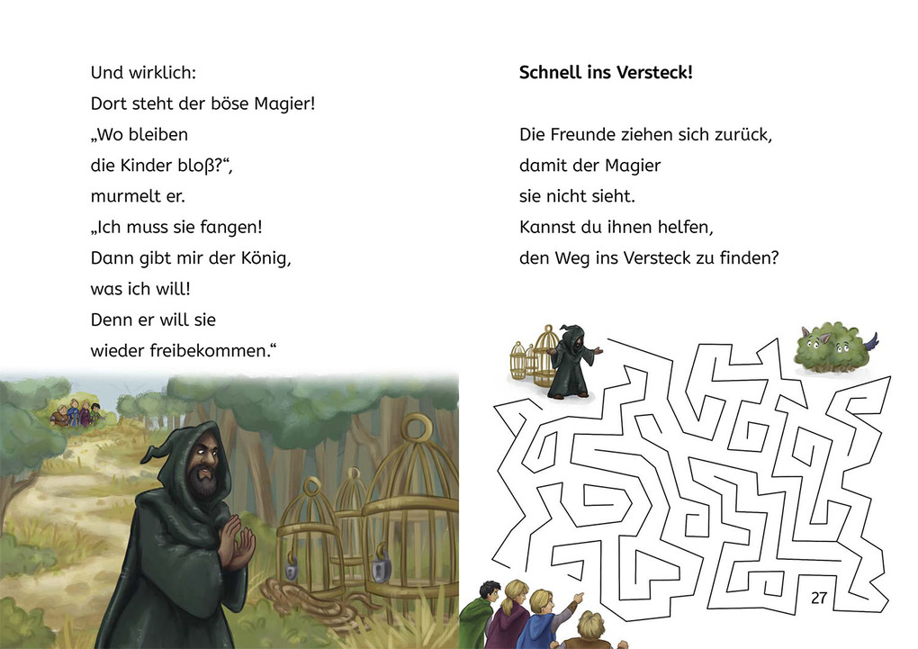Weitere Ansicht: Andor Junior, Bücherhelden 1. Klasse, Die geheime Botschaft | Jens Baumeister