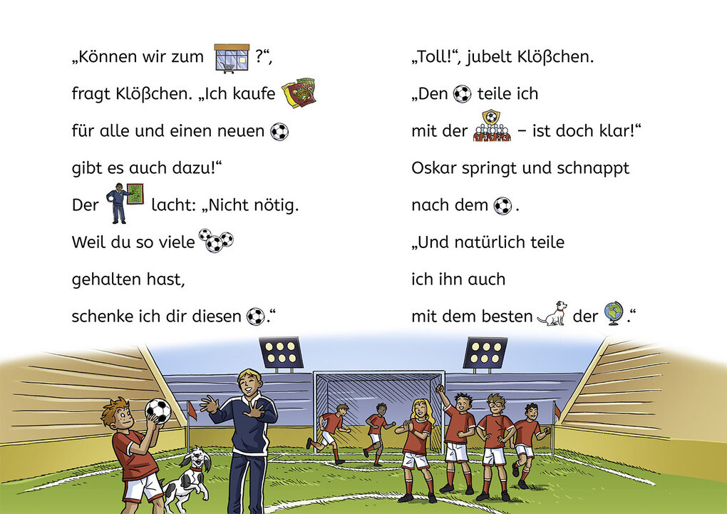 Weitere Ansicht: TKKG Junior, Bücherhelden Erstes Lesen, Tatort Fußballplatz | Benjamin Schreuder