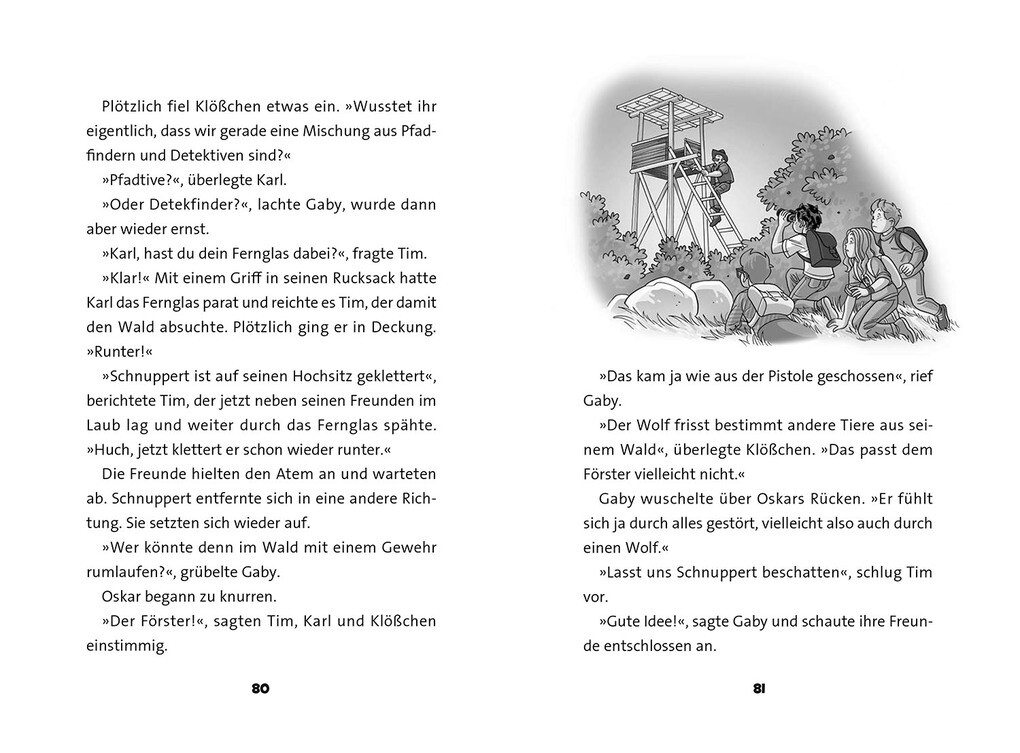 Weitere Ansicht: TKKG Junior, Wolfsnächte | Kirsten Vogel