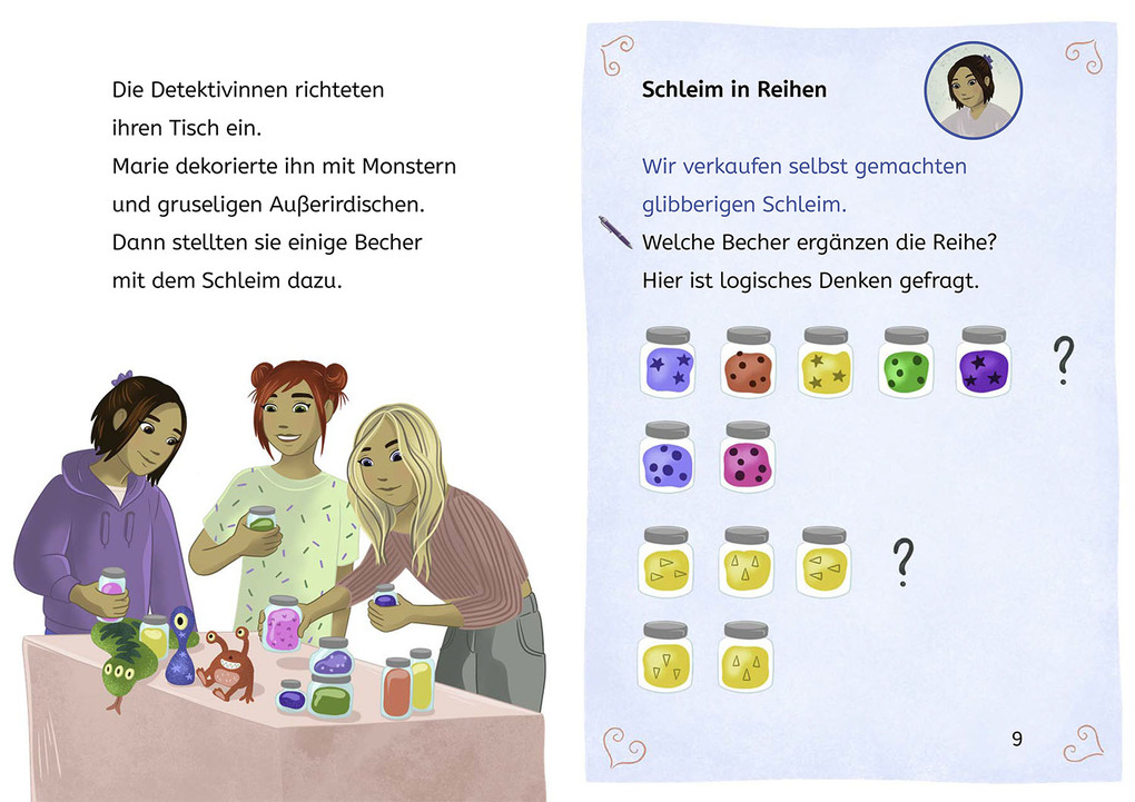 Weitere Ansicht: Die drei !!!, Bücherhelden 2. Klasse, Schleim-Alarm! | Ann-Katrin Heger