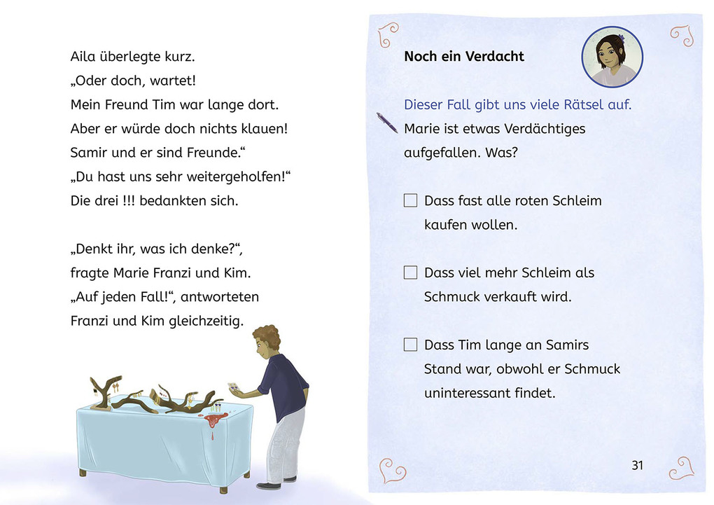 Weitere Ansicht: Die drei !!!, Bücherhelden 2. Klasse, Schleim-Alarm! | Ann-Katrin Heger