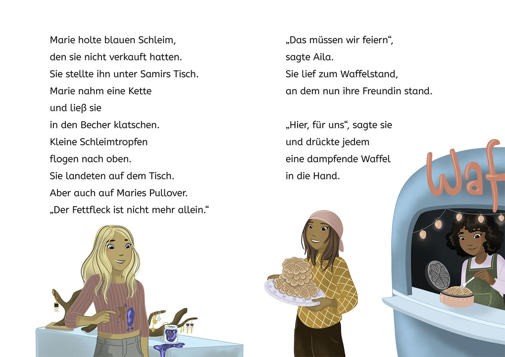 Weitere Ansicht: Die drei !!!, Bücherhelden 2. Klasse, Schleim-Alarm! | Ann-Katrin Heger