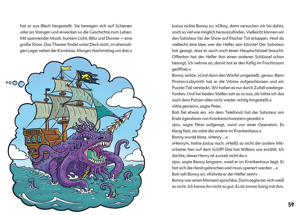 Weitere Ansicht: Die drei ??? Kids, Mission Piraten-Code | Nina Schiefelbein