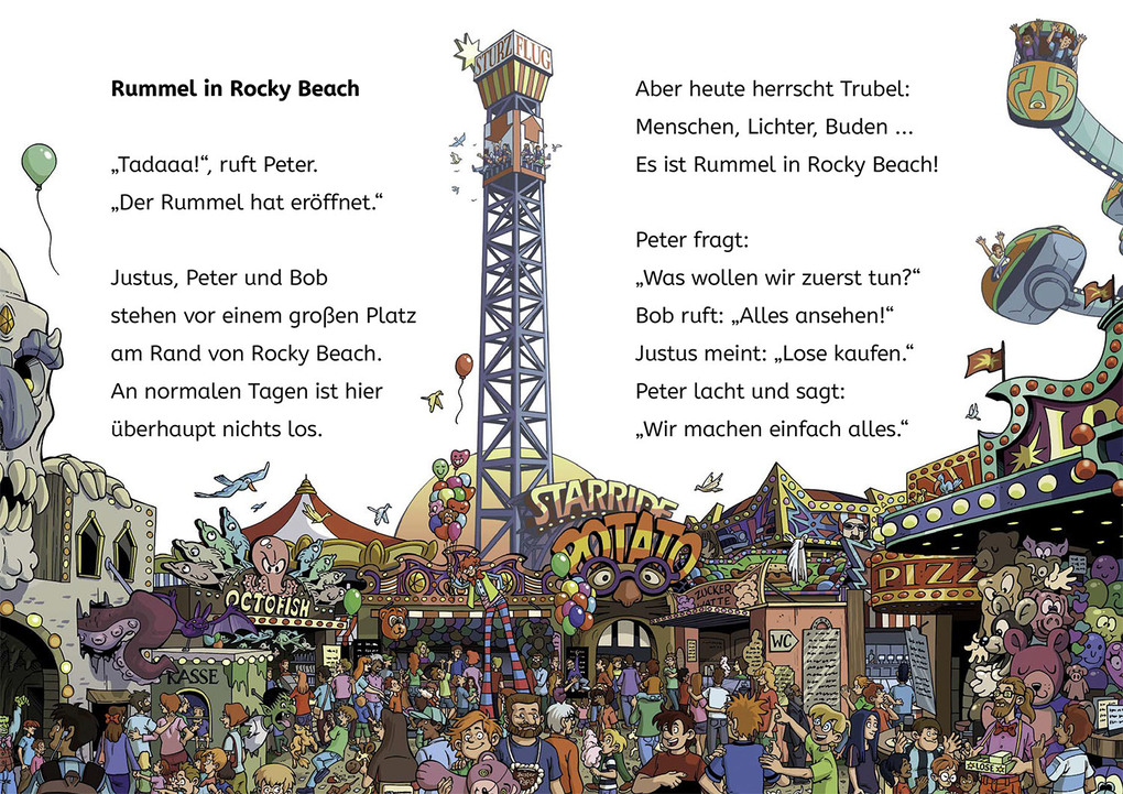 Weitere Ansicht: Die drei ??? Kids, Bücherhelden 1. Klasse, Vorsicht, Zombies! | Anne Scheller