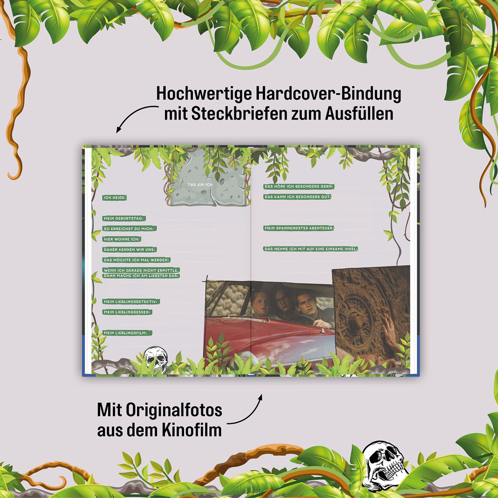 Weitere Ansicht: Die drei ??? Freundebuch | - -