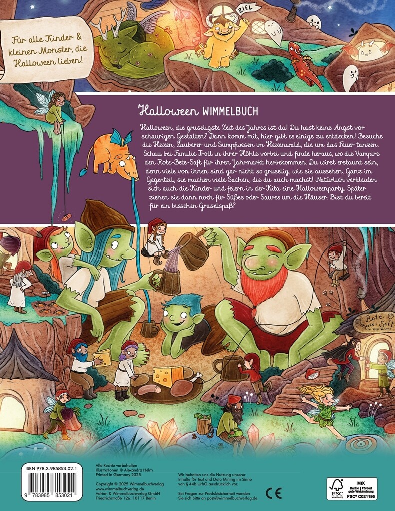 Weitere Ansicht: Halloween Wimmelbuch