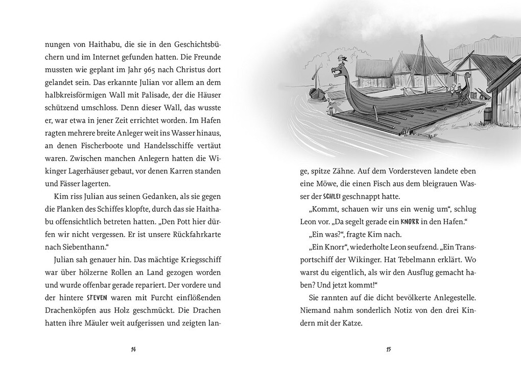 Weitere Ansicht: Die Zeitdetektive, 7, Odins magisches Schwert | Fabian Lenk