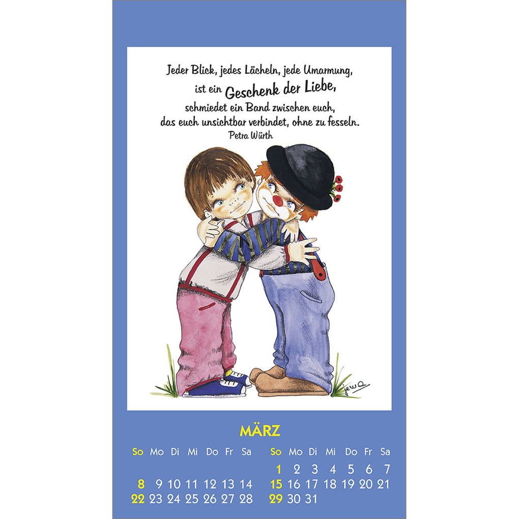 Weitere Ansicht: Kleine Clown-Grüße 2026