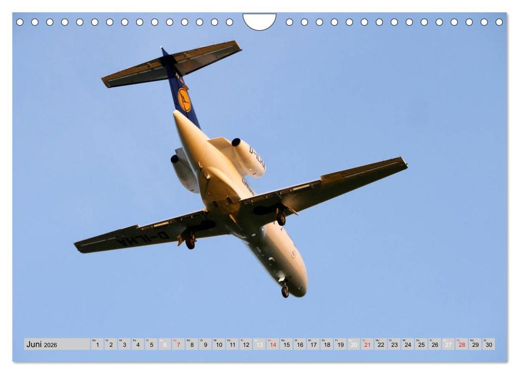 Weitere Ansicht: Flugzeuge - Starts und Landeanflüge (Wandkalender 2026 DIN A4 quer), CALVENDO Monatskalender | Frank Gayde, Calvendo