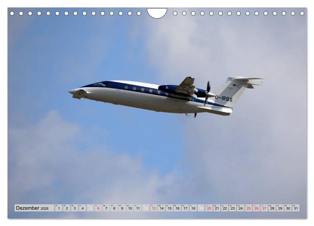 Weitere Ansicht: Flugzeuge - Starts und Landeanflüge (Wandkalender 2026 DIN A4 quer), CALVENDO Monatskalender | Frank Gayde, Calvendo