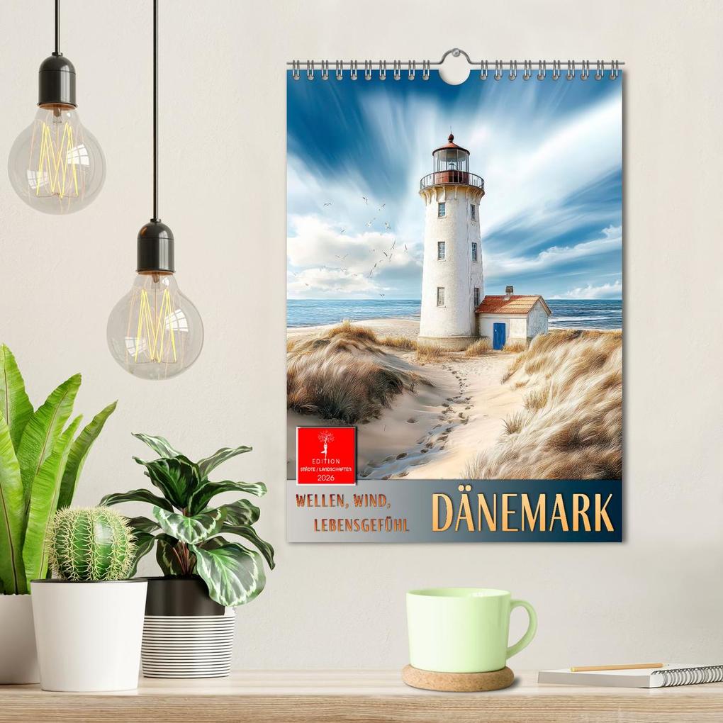 Weitere Ansicht: Dänemark - Wellen, Wind, Lebensgefühl (Wandkalender 2026 DIN A4 hoch), CALVENDO Monatskalender | Peter Roder, Calvendo