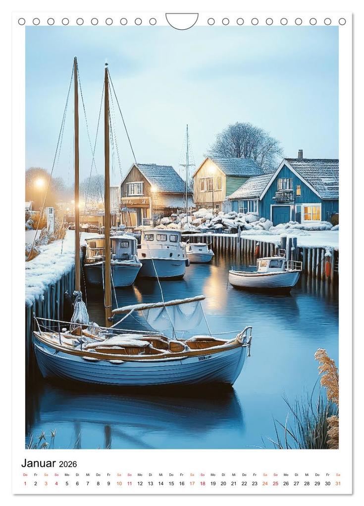 Weitere Ansicht: Dänemark - Wellen, Wind, Lebensgefühl (Wandkalender 2026 DIN A4 hoch), CALVENDO Monatskalender | Peter Roder, Calvendo