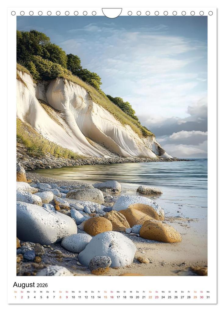 Weitere Ansicht: Dänemark - Wellen, Wind, Lebensgefühl (Wandkalender 2026 DIN A4 hoch), CALVENDO Monatskalender | Peter Roder, Calvendo