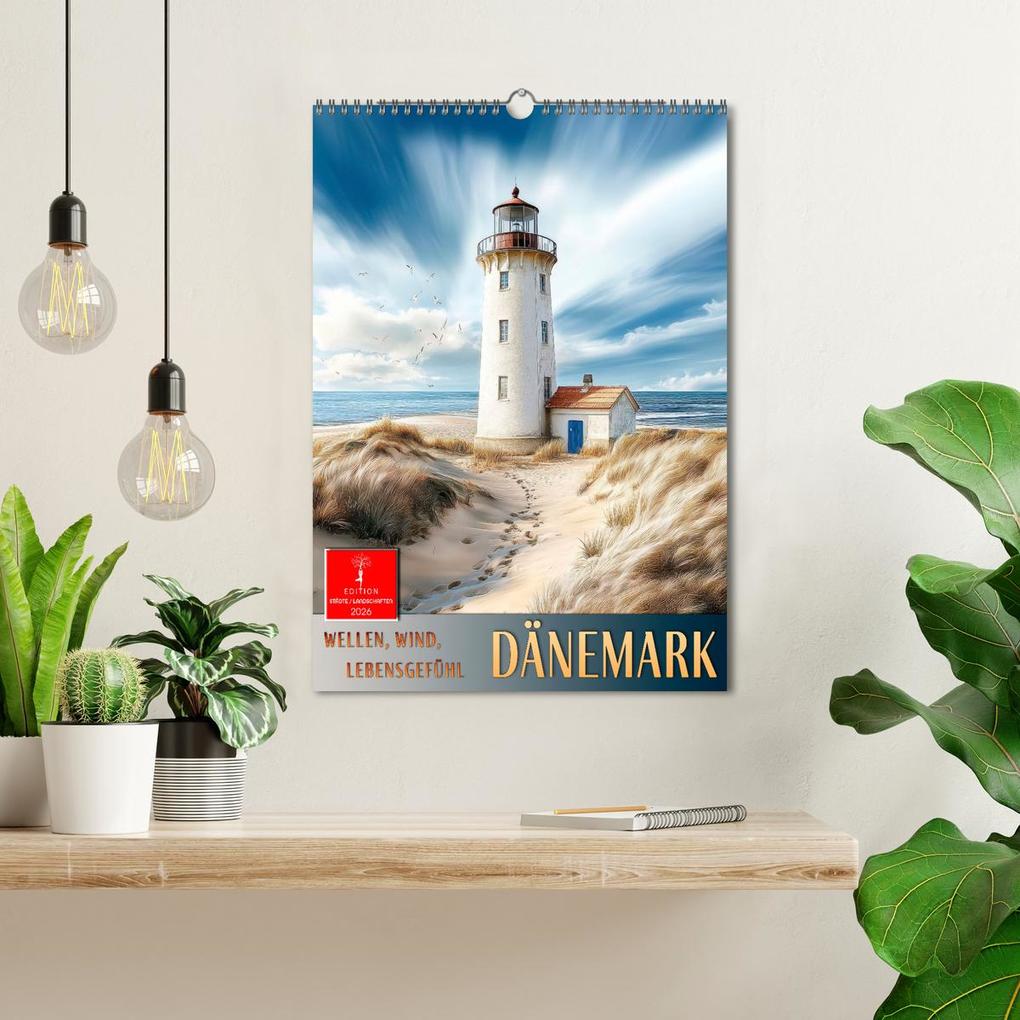 Weitere Ansicht: Dänemark - Wellen, Wind, Lebensgefühl (Wandkalender 2026 DIN A3 hoch), CALVENDO Monatskalender | Peter Roder, Calvendo