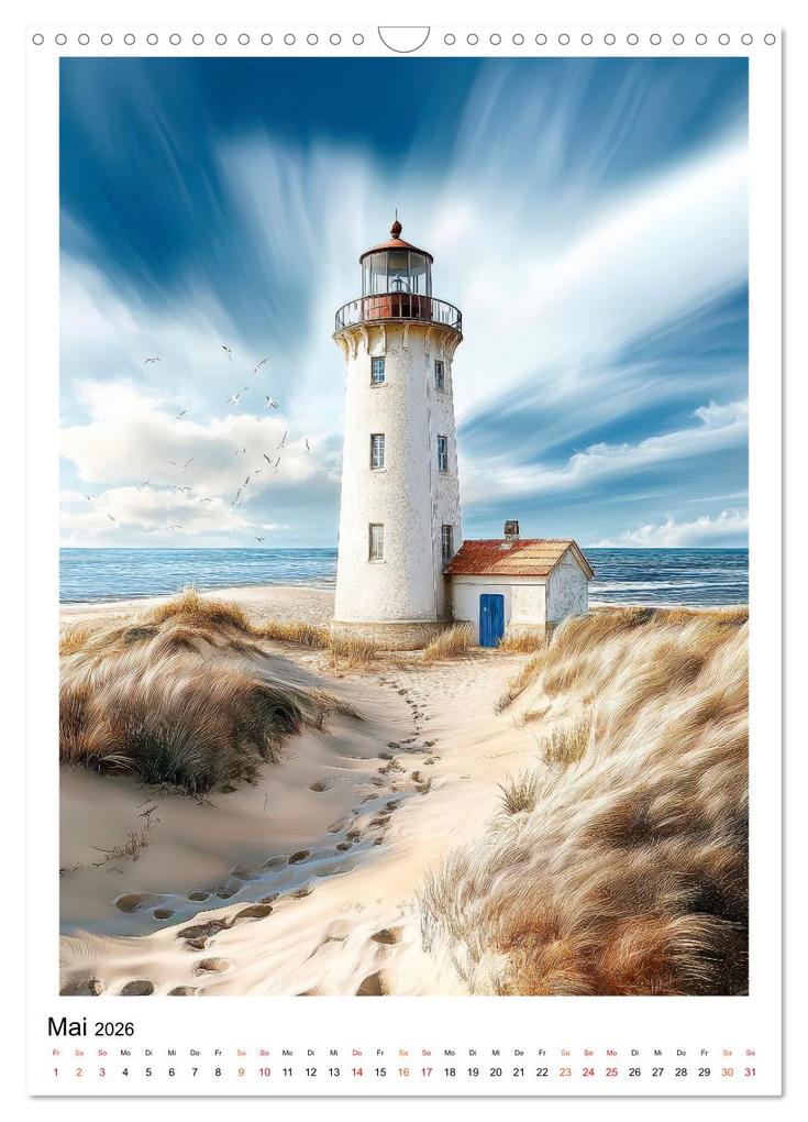 Weitere Ansicht: Dänemark - Wellen, Wind, Lebensgefühl (Wandkalender 2026 DIN A3 hoch), CALVENDO Monatskalender | Peter Roder, Calvendo