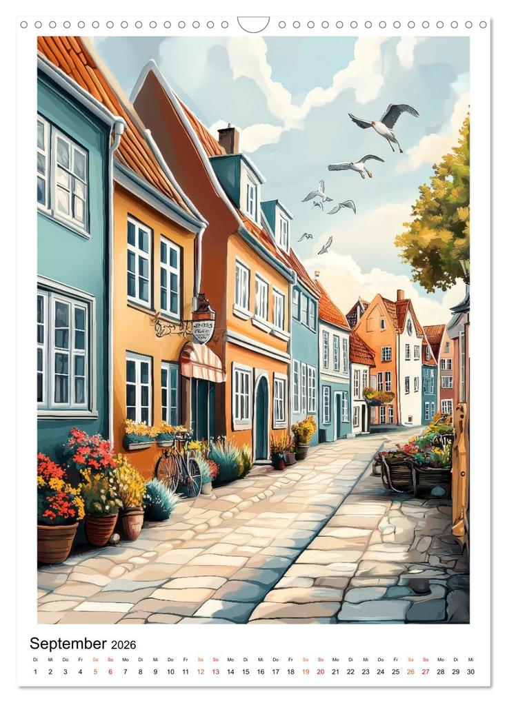 Weitere Ansicht: Dänemark - Wellen, Wind, Lebensgefühl (Wandkalender 2026 DIN A3 hoch), CALVENDO Monatskalender | Peter Roder, Calvendo