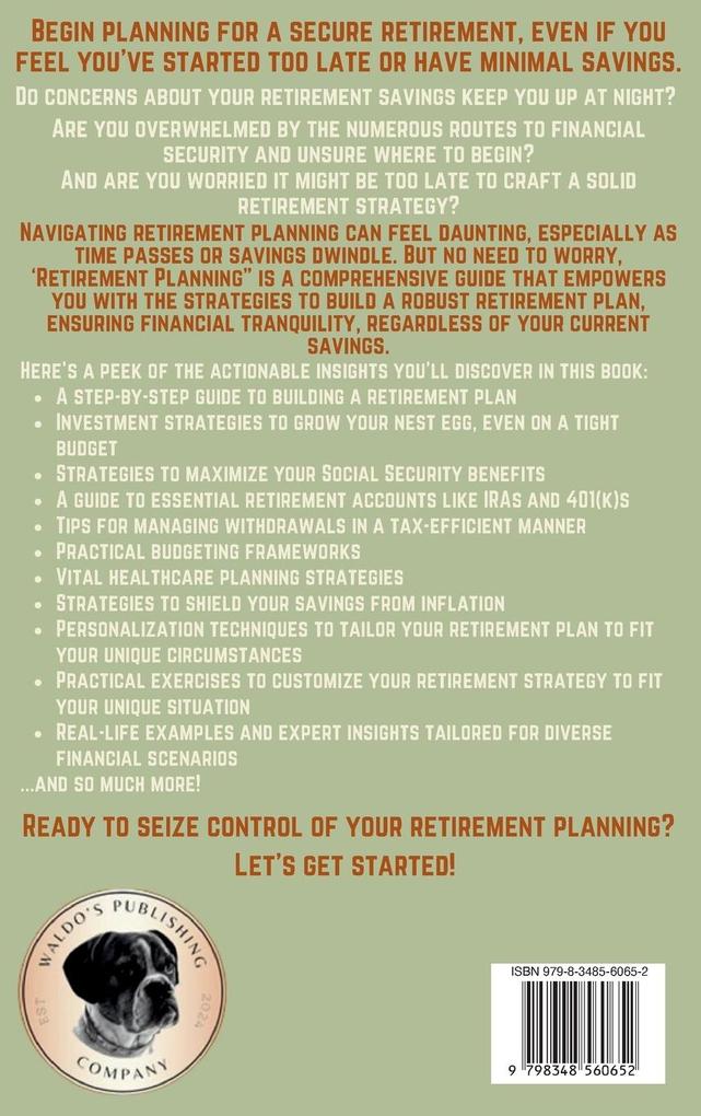 Weitere Ansicht: Retirement Planning | Waldo's Publishing Company