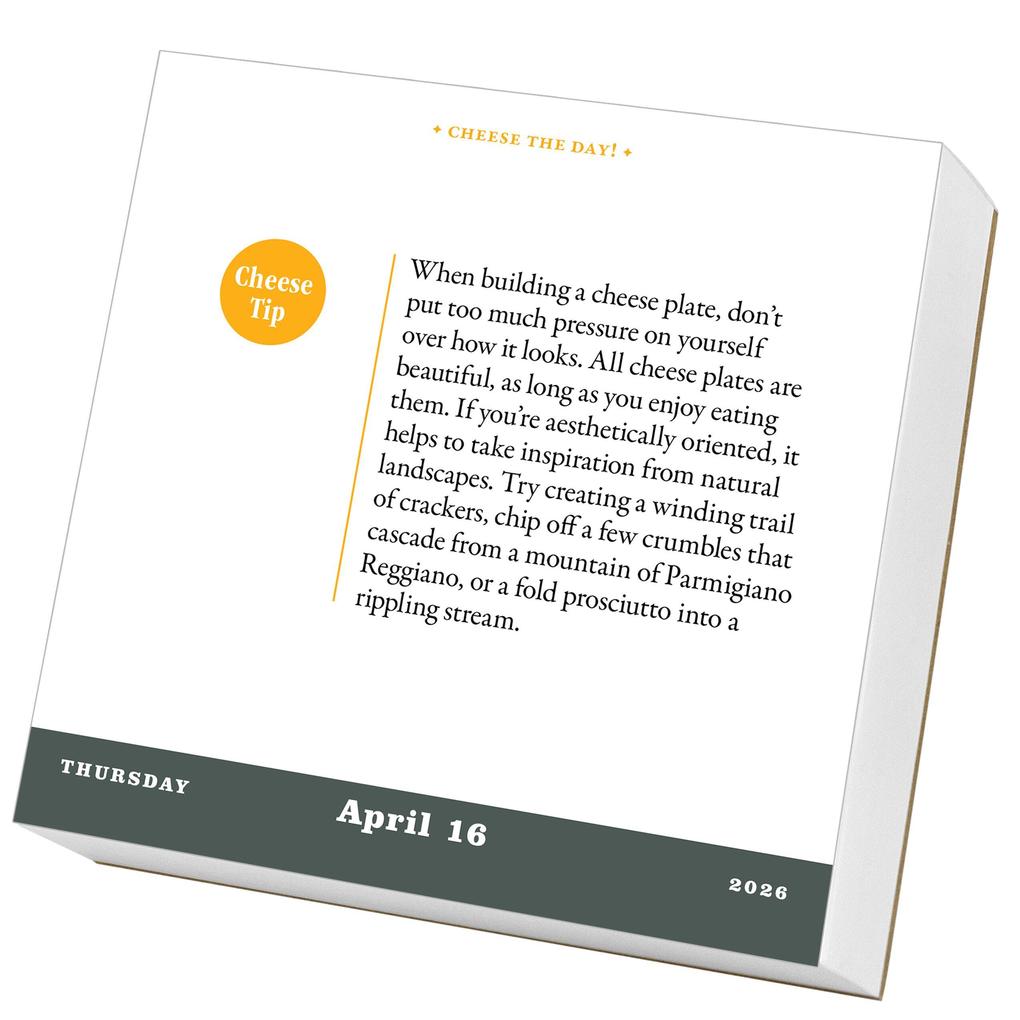 Weitere Ansicht: Cheese Sex Death Page-A-Day(r) Calendar 2026 | Erika Kubick, Workman Calendars
