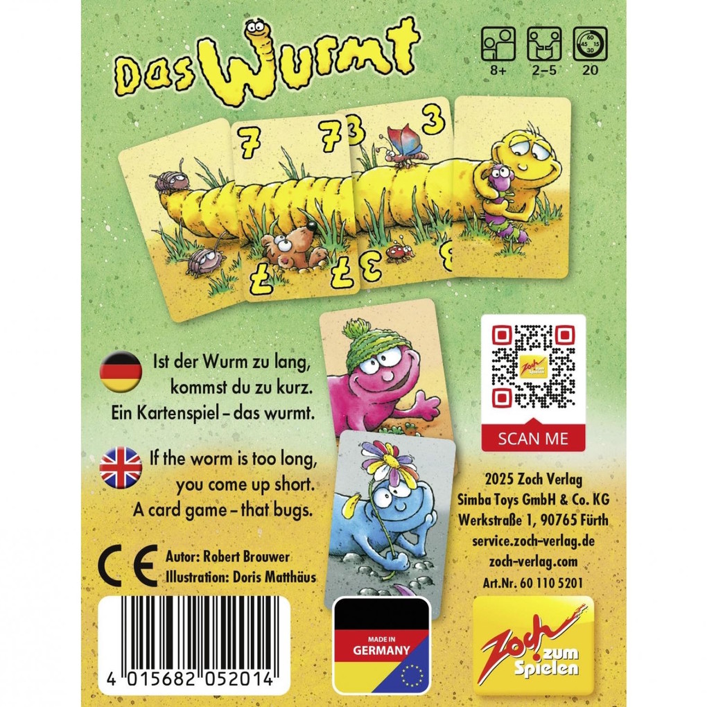 Weitere Ansicht: Zoch - Das wurmt | Robert Brouwer