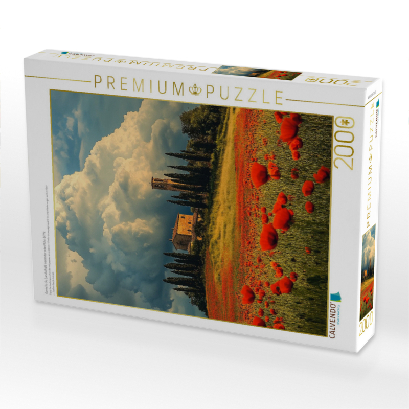 Weitere Ansicht: CALVENDO Puzzle Genieße die Landschaft wenn der rote Mohn blüht | 2000 Teile Lege-Größe 90x67cm Foto-Puzzle für glückliche Stunden | Calvendo