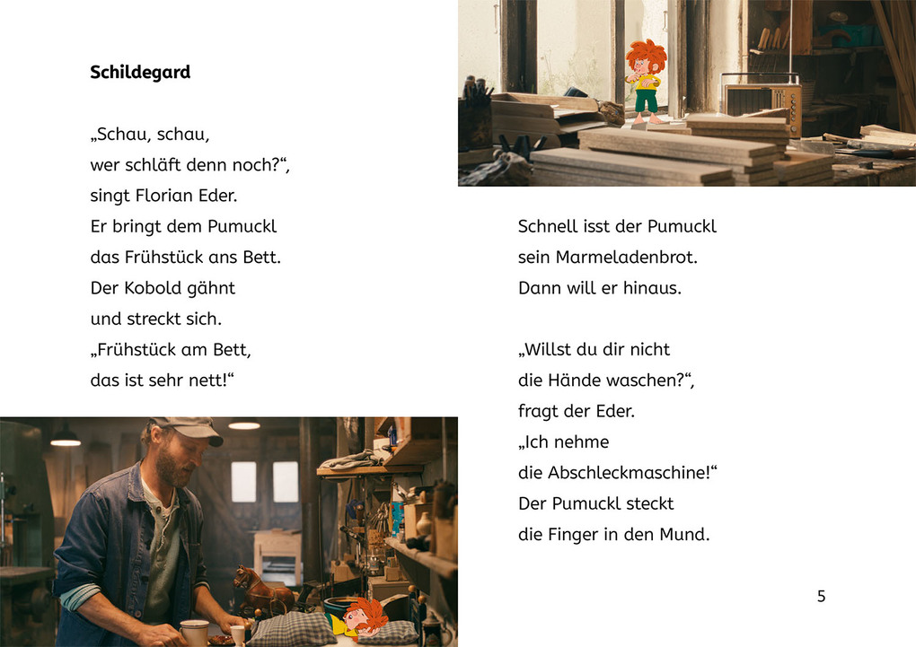 Weitere Ansicht: Pumuckl und das große Missverständnis, Bücherhelden 1. Klasse, Buch zum Film | Uli Leistenschneider