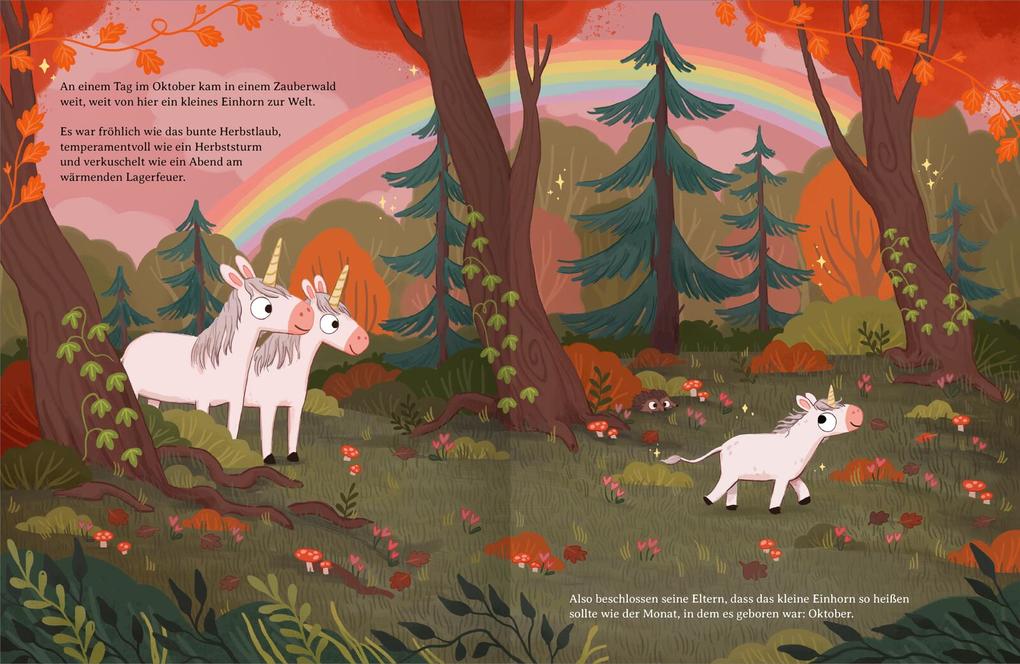 Weitere Ansicht: Ein Einhorn namens Oktober | Maria Höck