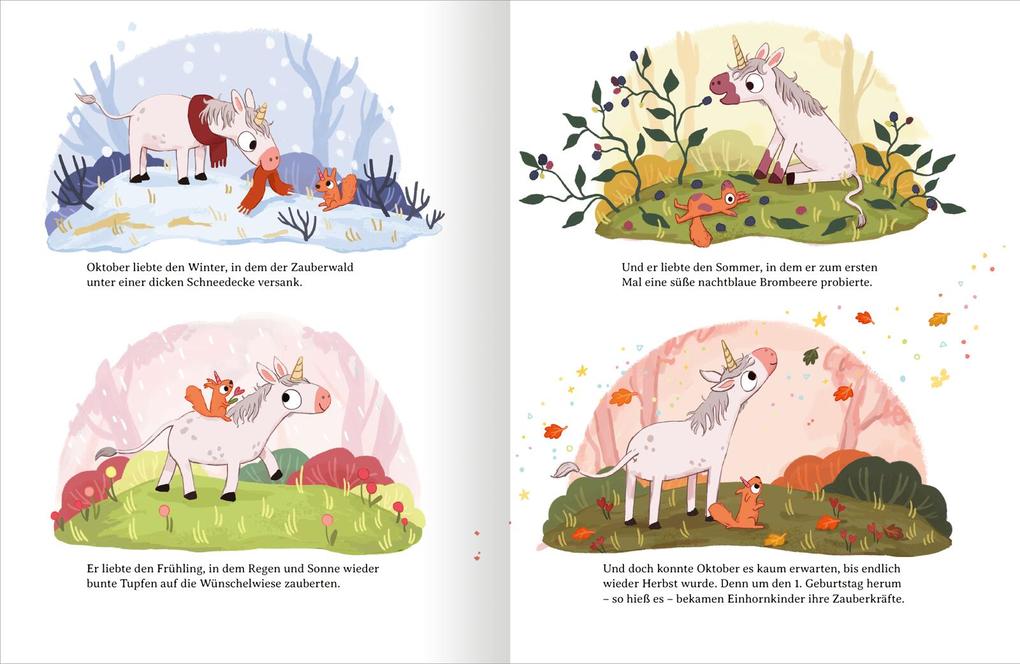 Weitere Ansicht: Ein Einhorn namens Oktober | Maria Höck