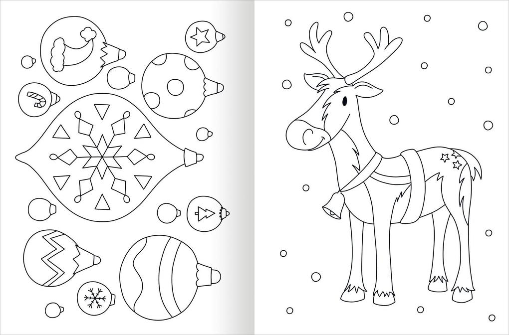 Weitere Ansicht: Ausmal-Fensterbilder Im Winter