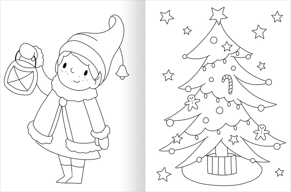 Weitere Ansicht: Ausmal-Fensterbilder Im Winter