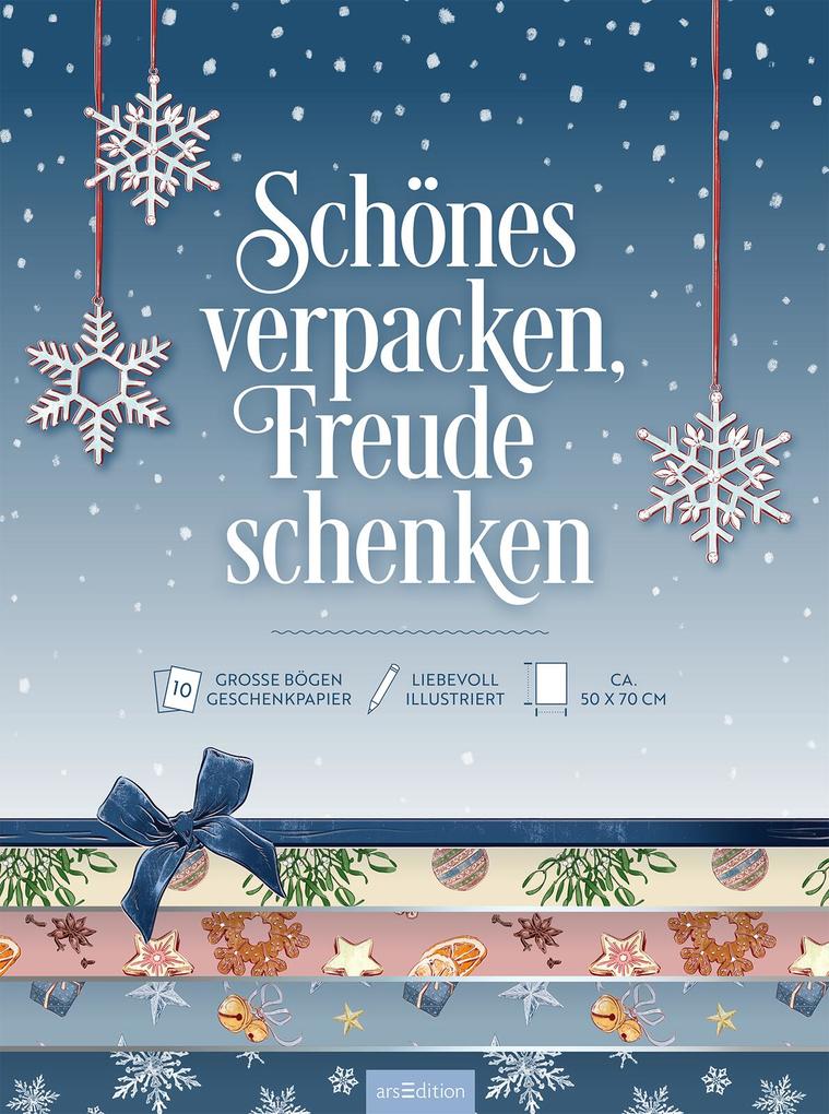 Weitere Ansicht: Geschenkpapier Zauberhafte Weihnachtszeit