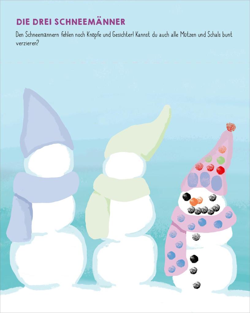 Weitere Ansicht: Meine allerersten Fingerstempel Winterwelt