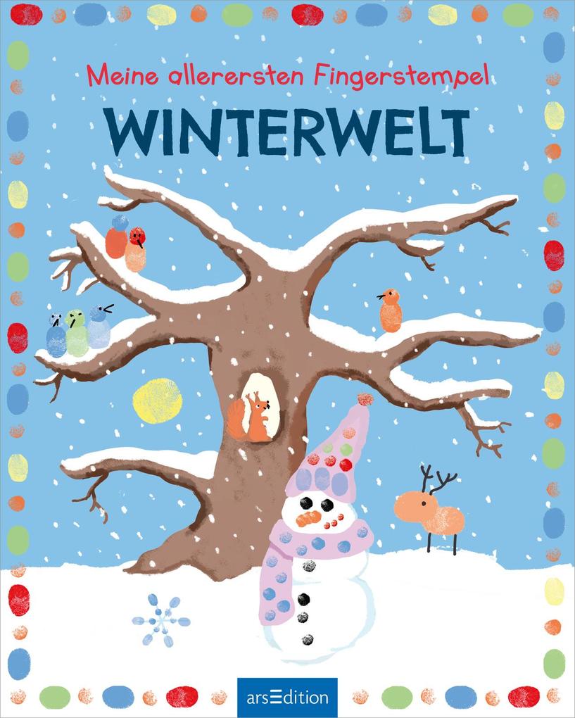 Weitere Ansicht: Meine allerersten Fingerstempel Winterwelt