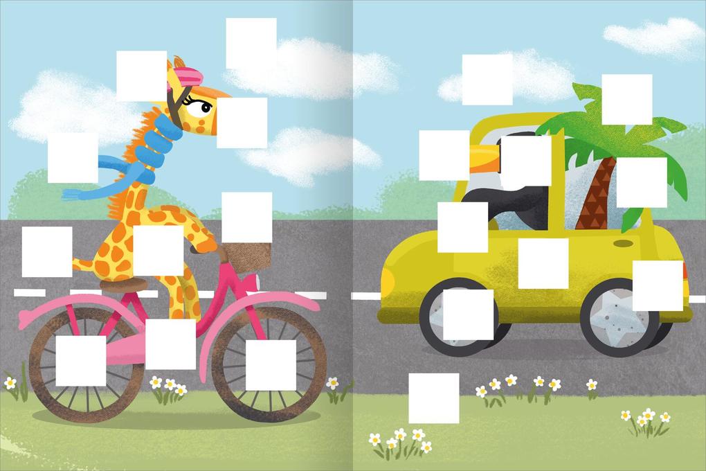 Weitere Ansicht: Meine Puzzle-Sticker - Fahrzeuge