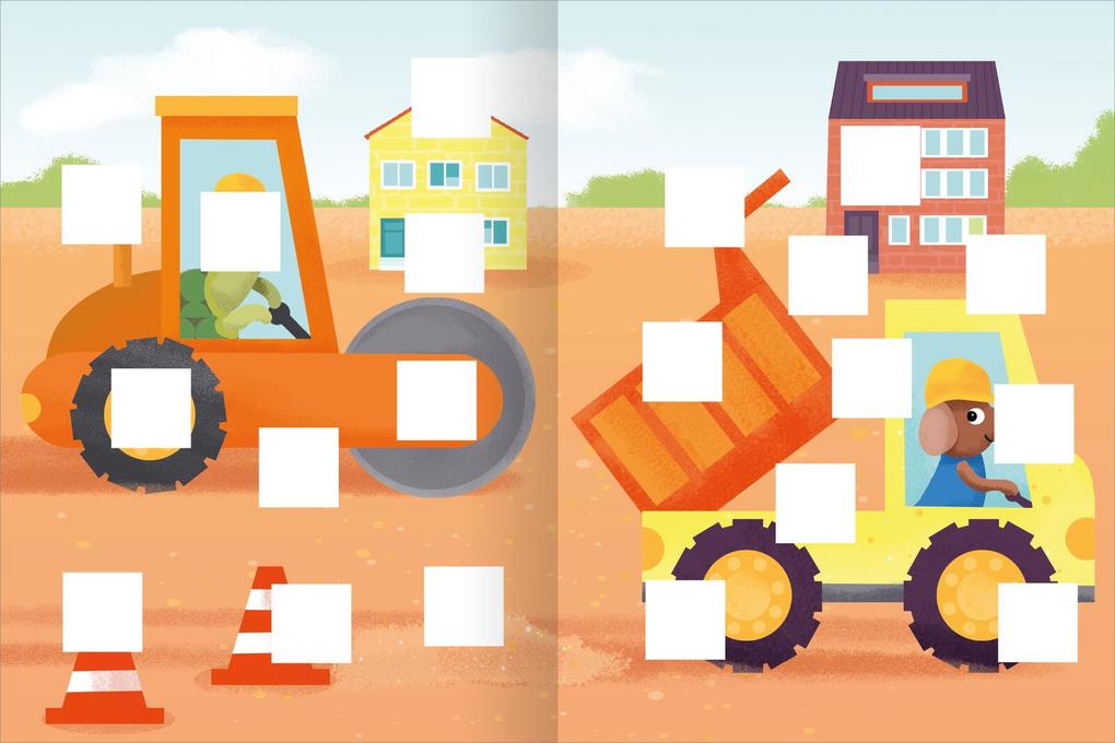 Weitere Ansicht: Meine Puzzle-Sticker - Fahrzeuge