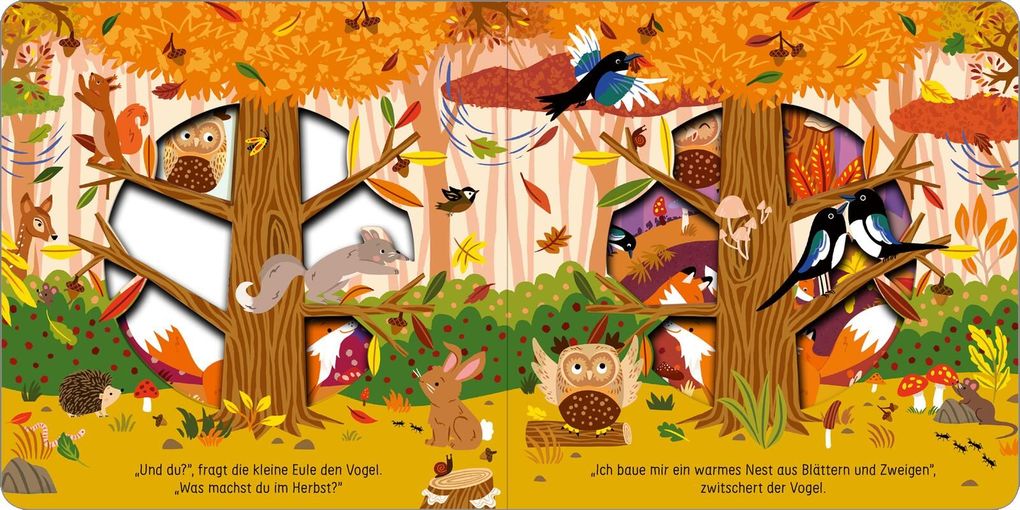 Weitere Ansicht: Was macht die Eule im Herbst? | Johnny Barr