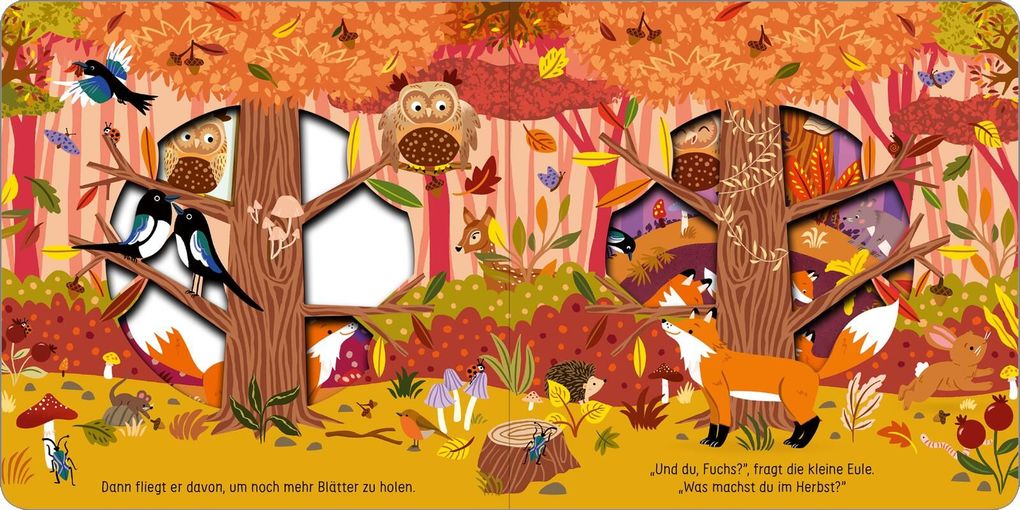 Weitere Ansicht: Was macht die Eule im Herbst? | Johnny Barr