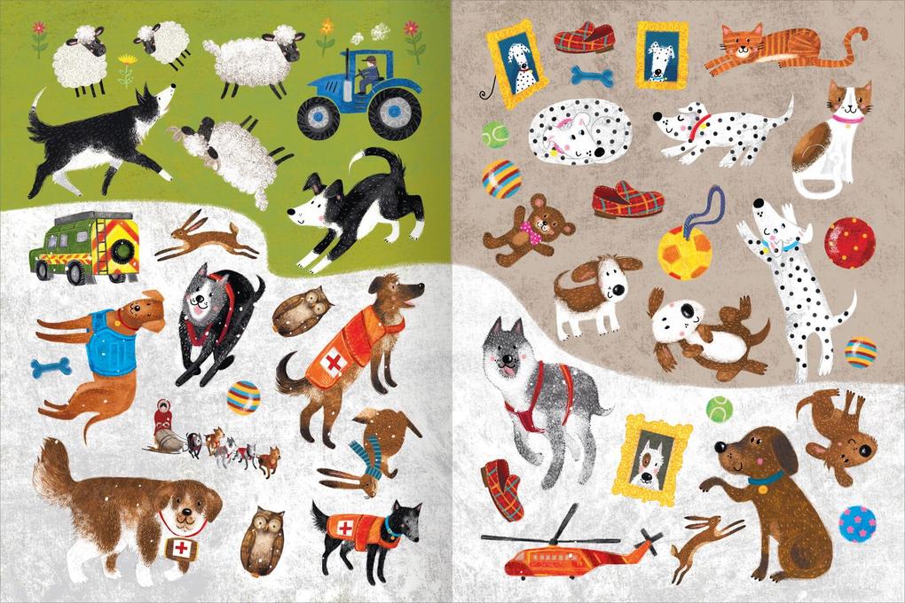 Weitere Ansicht: Mein Hunde-Stickerheft