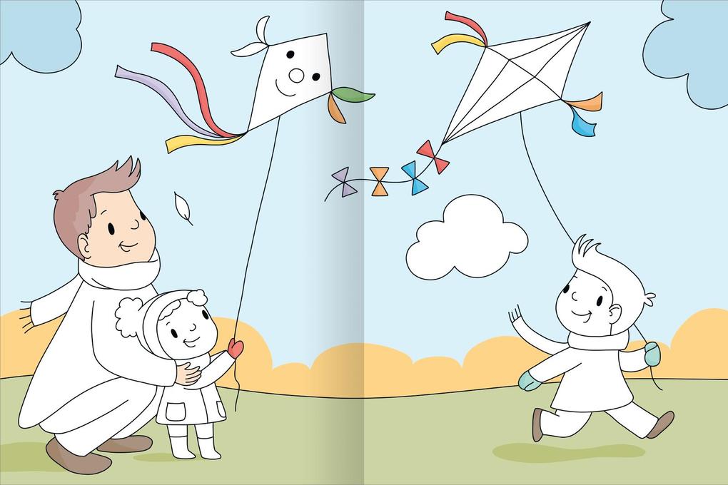 Weitere Ansicht: Mein großes buntes Malbuch - Herbst