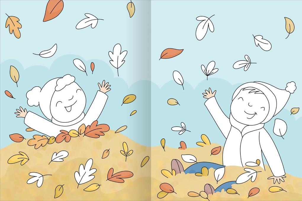 Weitere Ansicht: Mein großes buntes Malbuch - Herbst