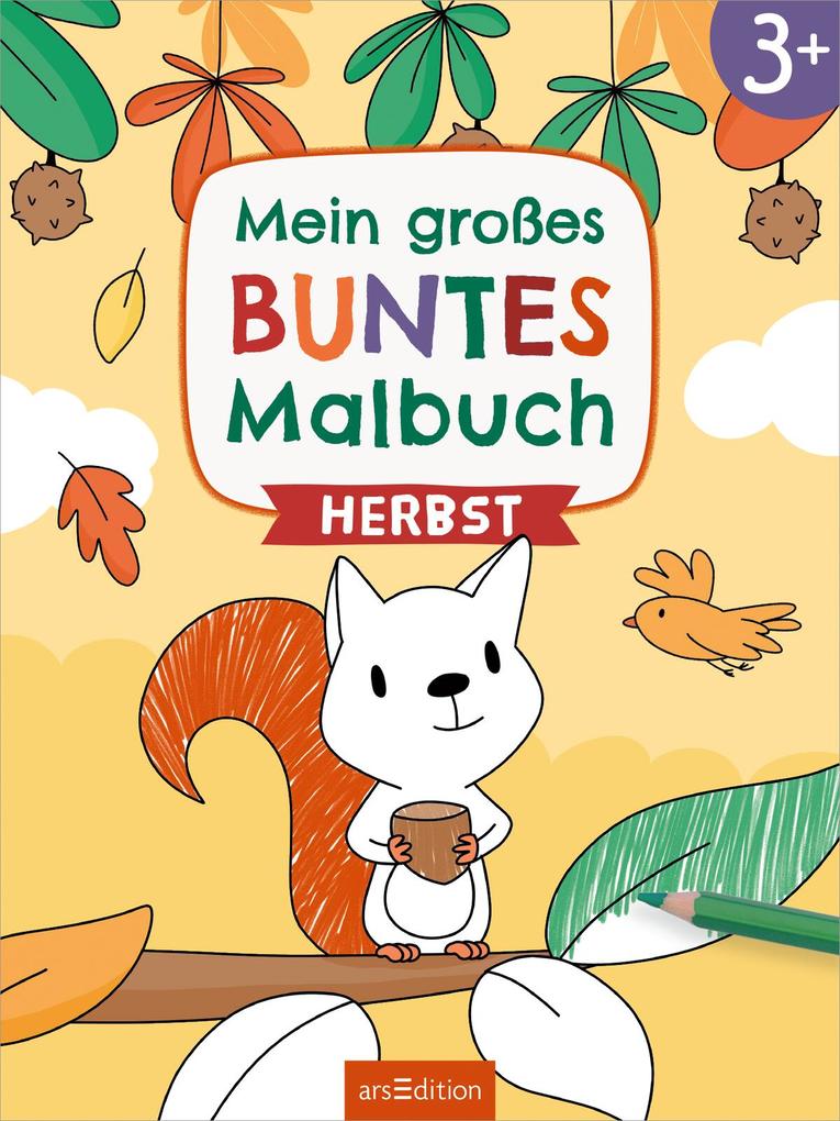 Weitere Ansicht: Mein großes buntes Malbuch - Herbst