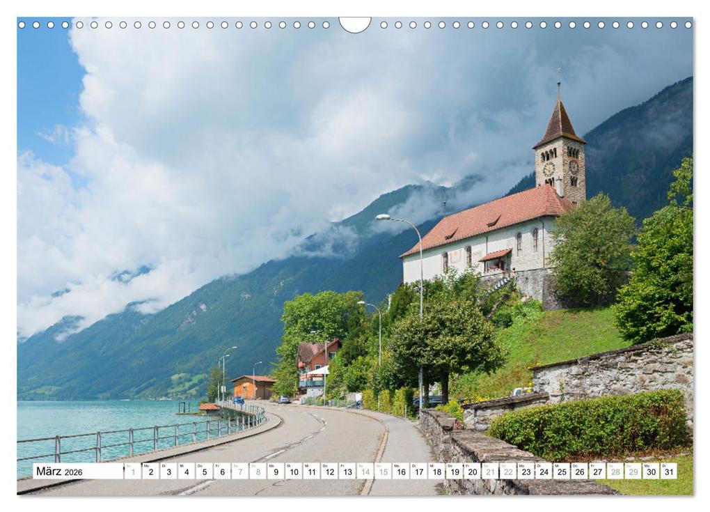 Weitere Ansicht: Faszination Berner Oberland - Thuner- und Brienzersee (Wandkalender 2026 DIN A3 quer), CALVENDO Monatskalender | SusaZoom SusaZoom, Calvendo, SusaZoom