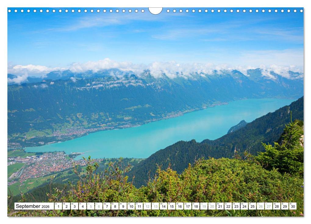 Weitere Ansicht: Faszination Berner Oberland - Thuner- und Brienzersee (Wandkalender 2026 DIN A3 quer), CALVENDO Monatskalender | SusaZoom SusaZoom, Calvendo, SusaZoom