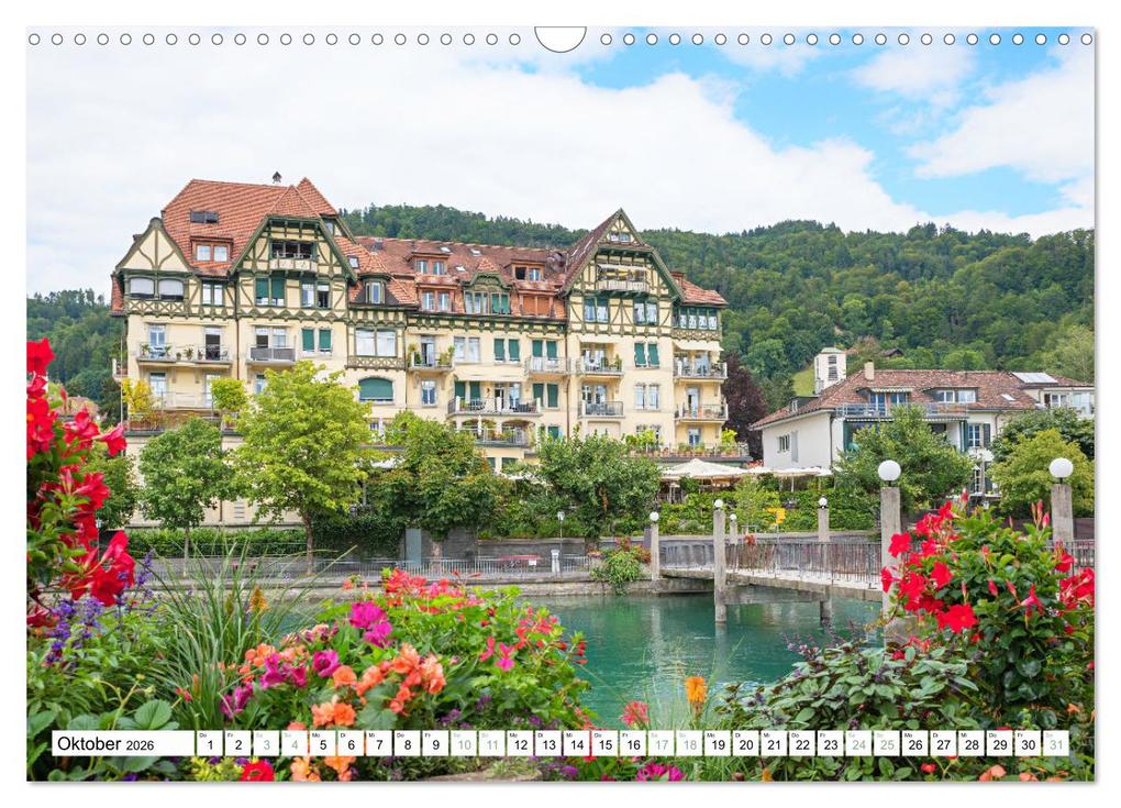Weitere Ansicht: Faszination Berner Oberland - Thuner- und Brienzersee (Wandkalender 2026 DIN A3 quer), CALVENDO Monatskalender | SusaZoom SusaZoom, Calvendo, SusaZoom