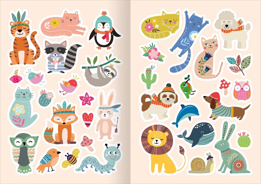 Weitere Ansicht: Diamant-Stickerspaß Tiere