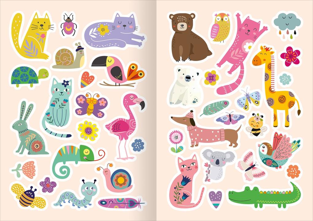 Weitere Ansicht: Diamant-Stickerspaß Tiere