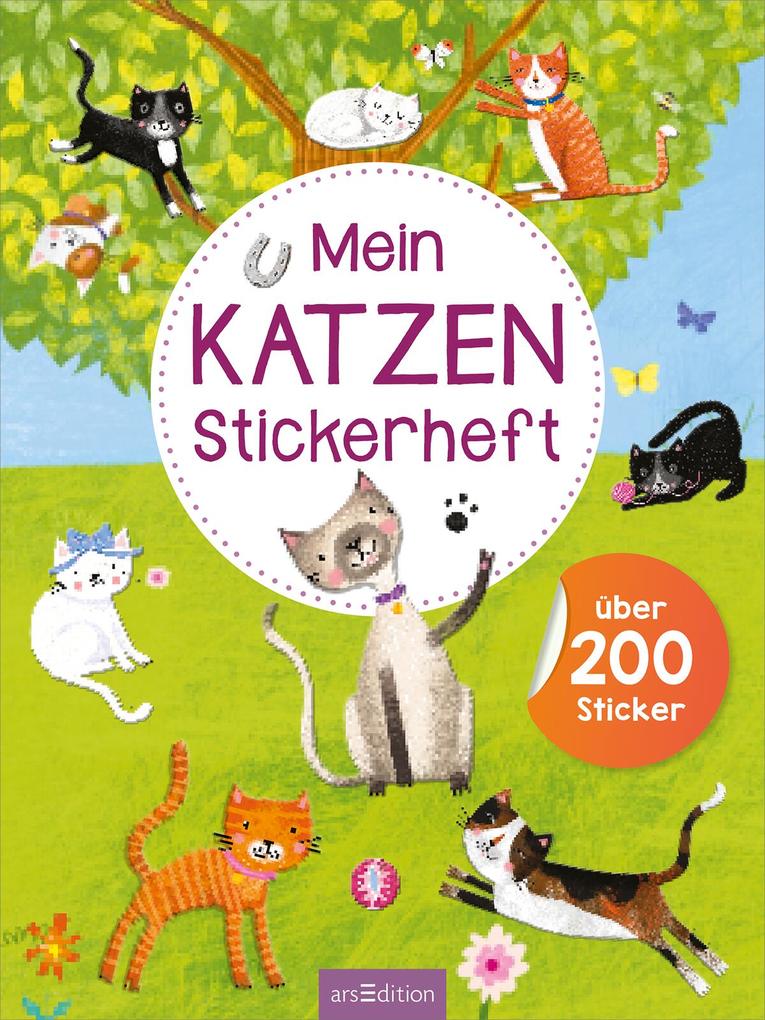 Weitere Ansicht: Mein Katzen-Stickerheft