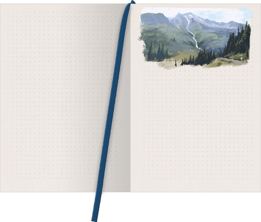 Weitere Ansicht: myNOTES Papeterie: Notizbuch A5 Fabelwesen | Florian Schäfer